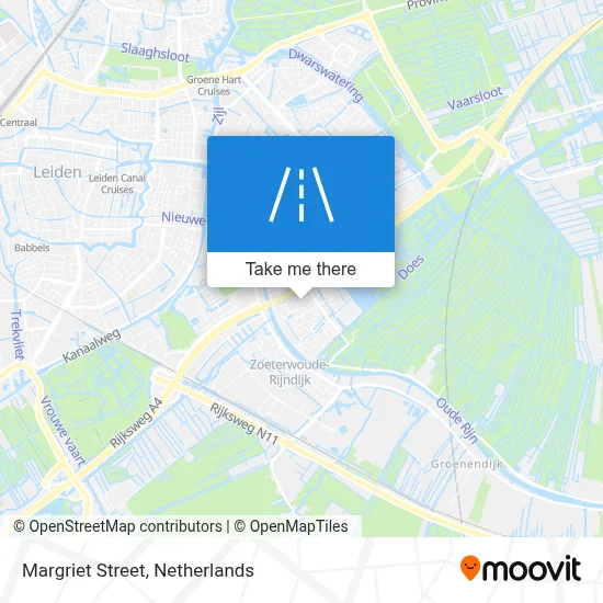 Margrietstraat map