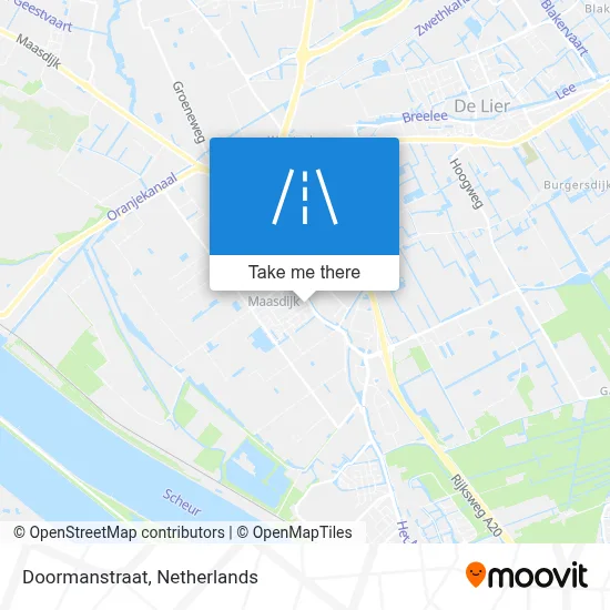 Doormanstraat map
