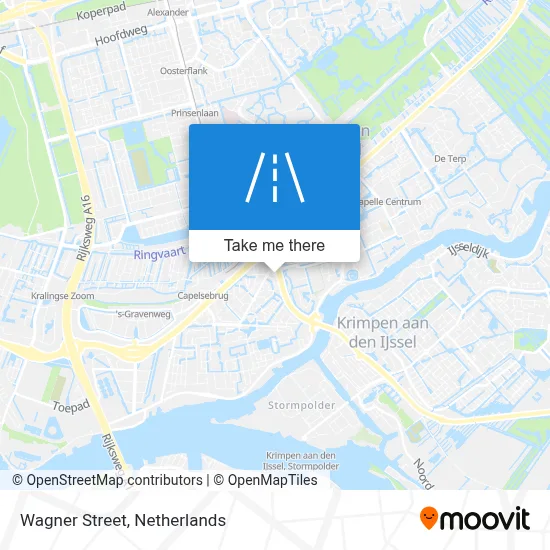 Wagnerstraat map