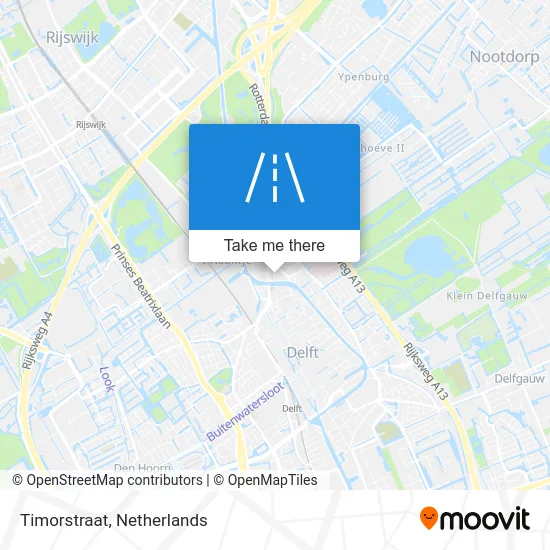 Timorstraat map