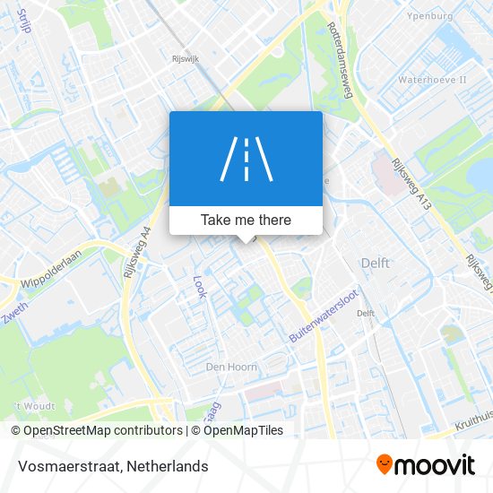 Vosmaerstraat map