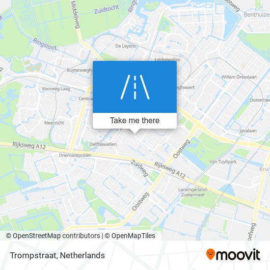 Trompstraat map