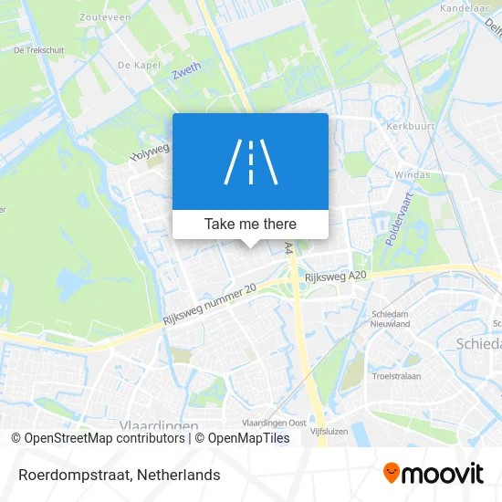 Roerdompstraat map