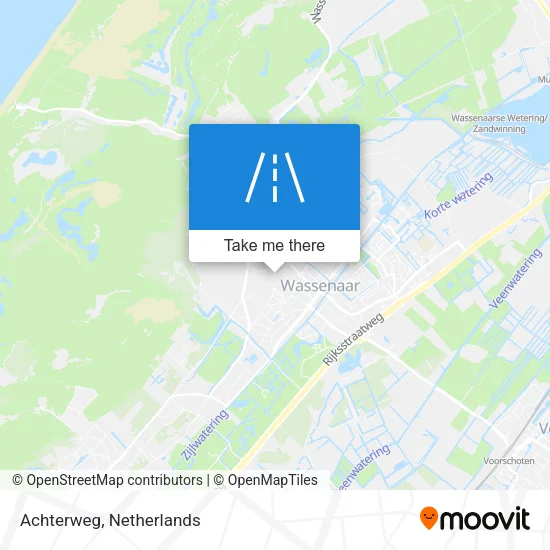 Achterweg map