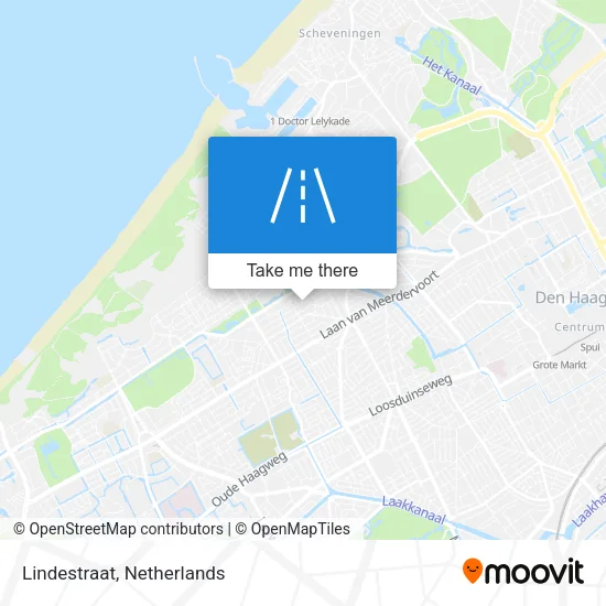 Lindestraat map