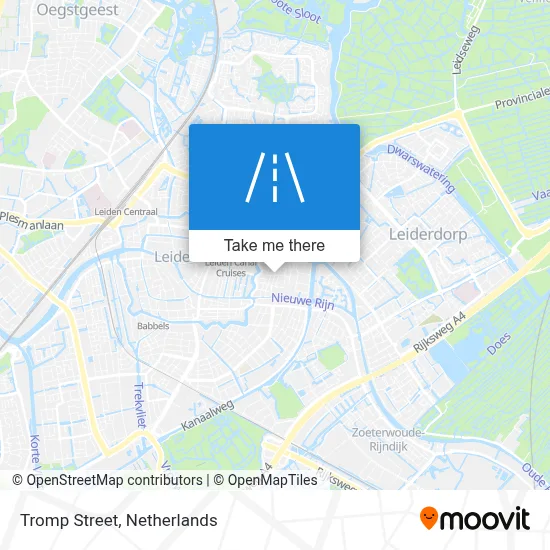Trompstraat map