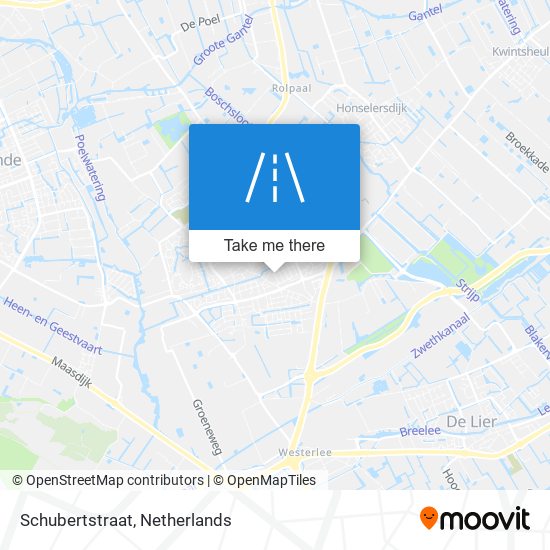 Schubertstraat map