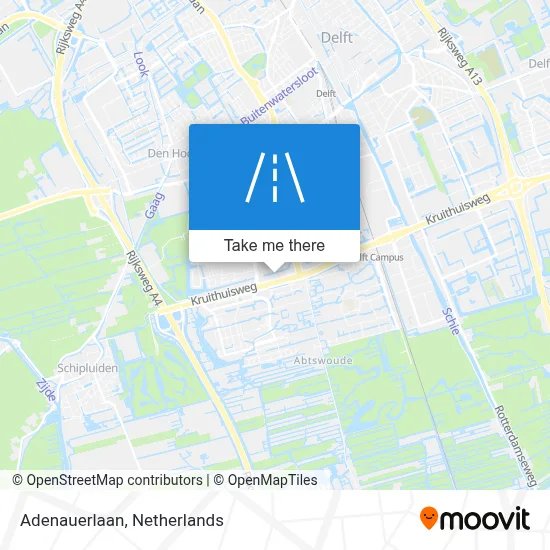 Adenauerlaan map
