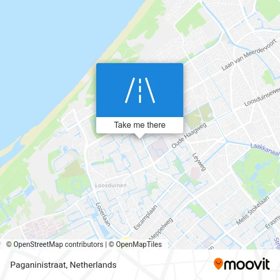 Paganinistraat map