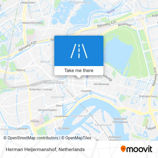 Herman Heijermanshof map