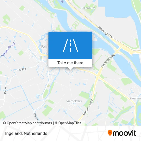 Ingeland map