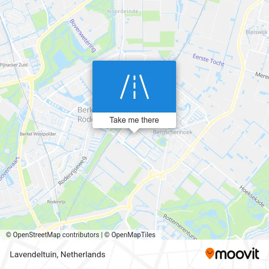 Lavendeltuin map