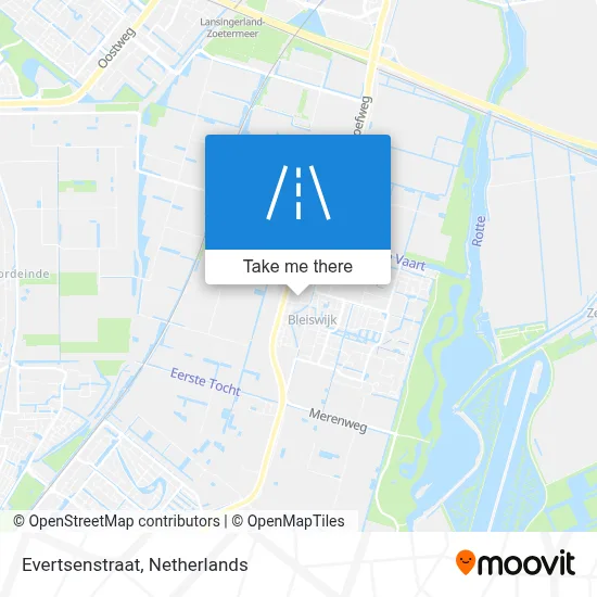 Evertsenstraat map