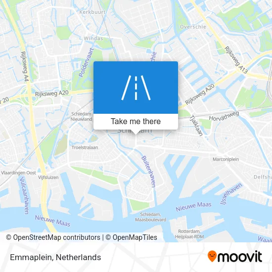 Emmaplein map