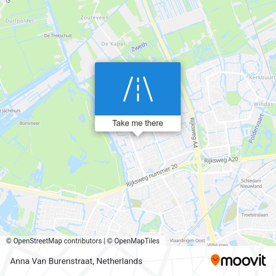 Anna Van Burenstraat map