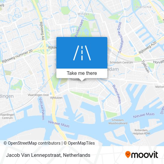 Jacob Van Lennepstraat map