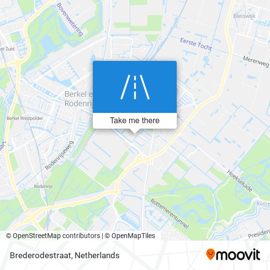 Brederodestraat map