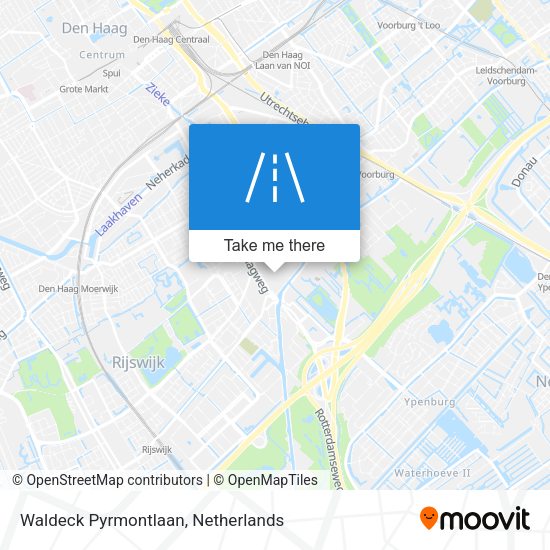 Waldeck Pyrmontlaan map