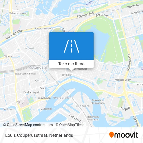 Louis Couperusstraat map