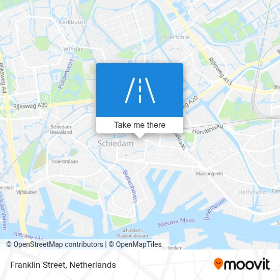 Franklinstraat map