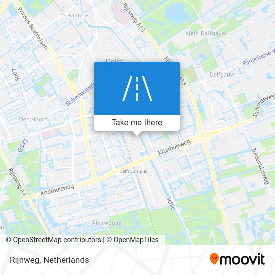 Rijnweg Karte