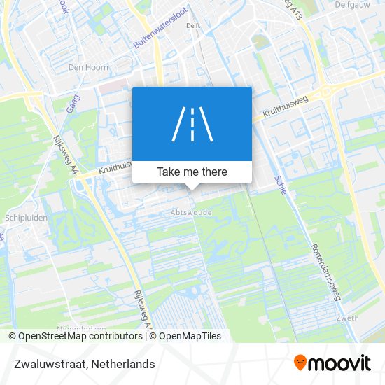 Zwaluwstraat map