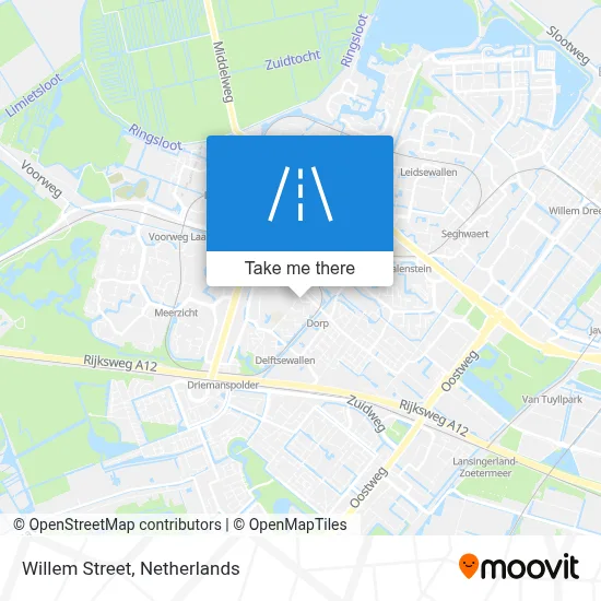 Willemstraat map
