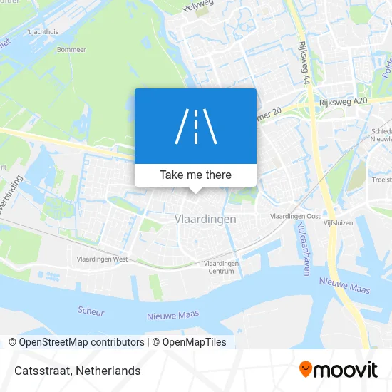 Catsstraat map