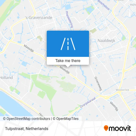 Tulpstraat map