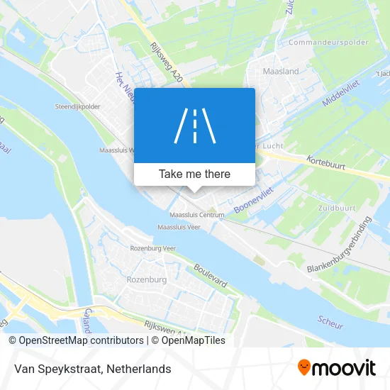 Van Speykstraat map