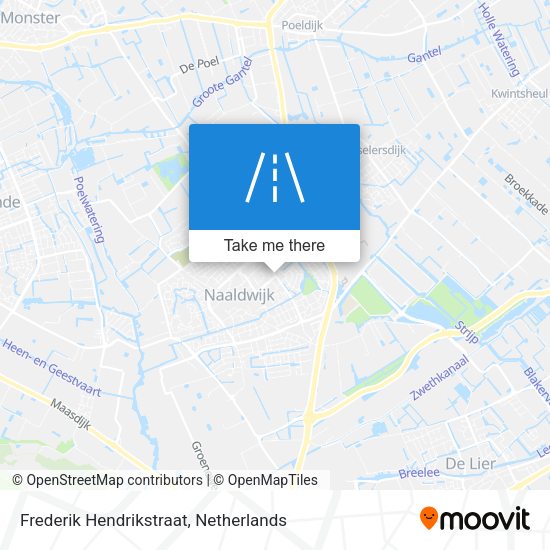 Frederik Hendrikstraat map
