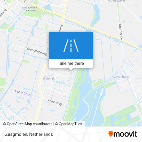 Zaagmolen map