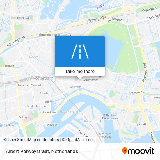 Albert Verweystraat map