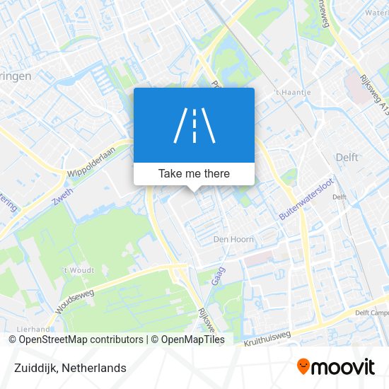 Zuiddijk map