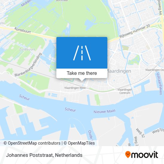 Johannes Poststraat map