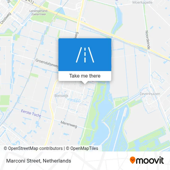 Marconistraat map