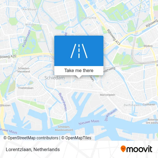 Lorentzlaan map