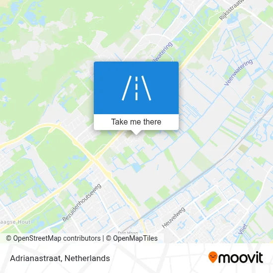 Adrianastraat map