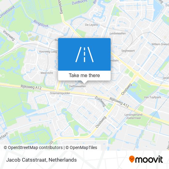 Jacob Catsstraat map