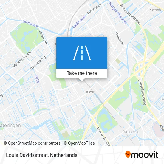 Louis Davidsstraat map