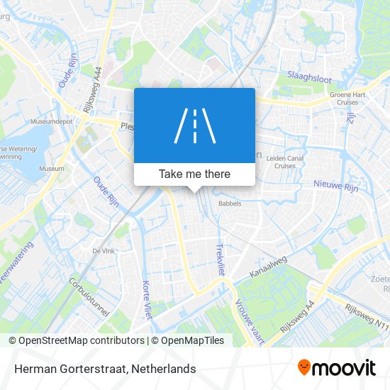 Herman Gorterstraat map