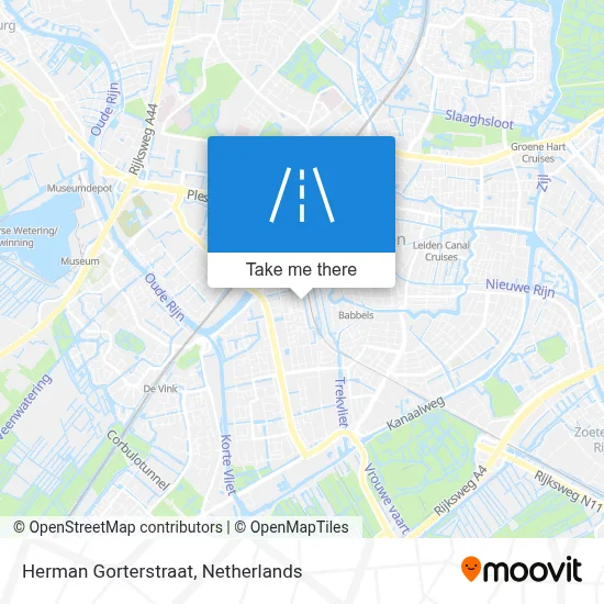 Herman Gorterstraat map
