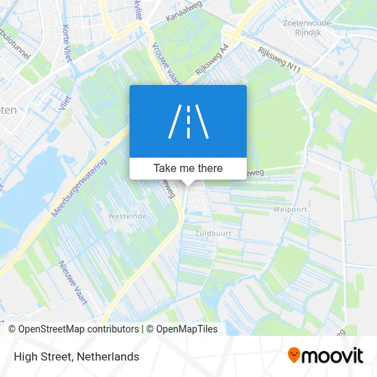 Hoogstraat map