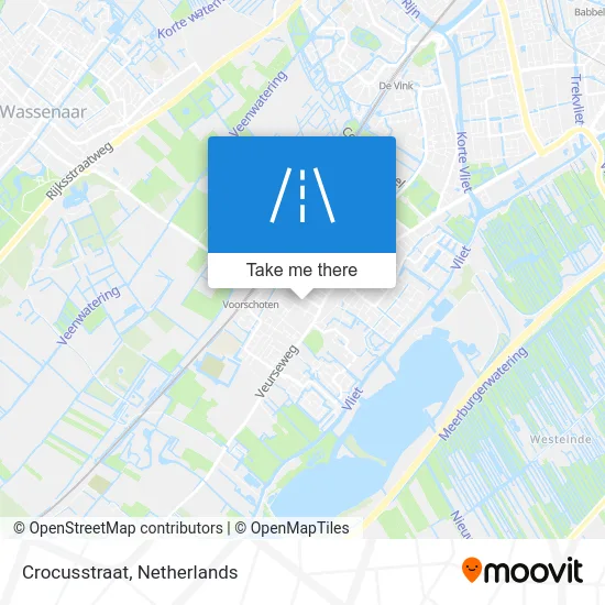 Crocusstraat map