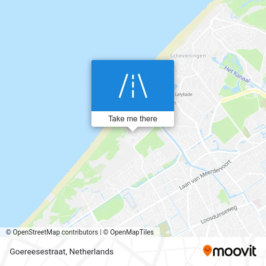 Goereesestraat map