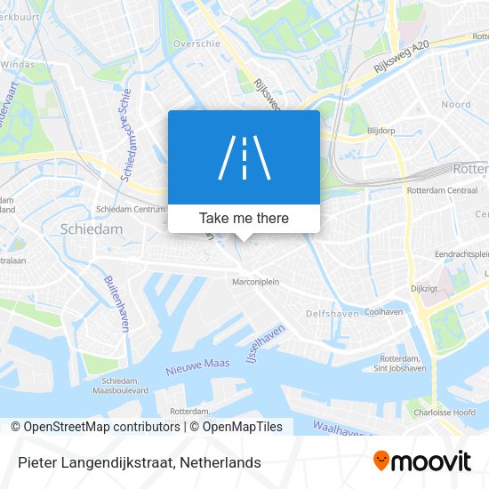 Pieter Langendijkstraat map