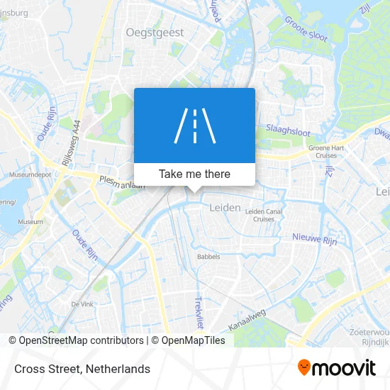 Kruisstraat map