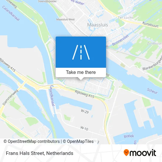 Frans Halsstraat map