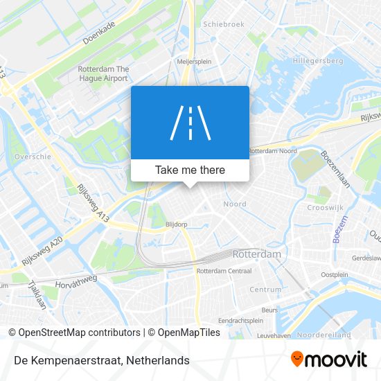 De Kempenaerstraat map