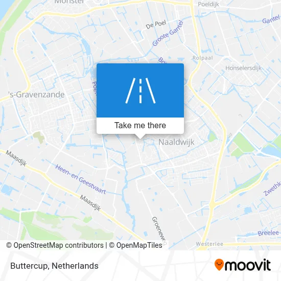 Dotterbloem map